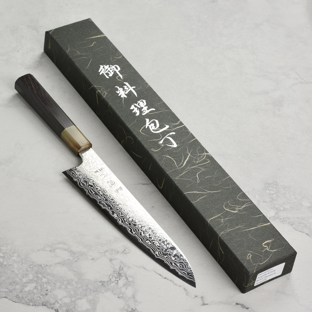 Hatsukokoro x Yauji Ginga34 Damascus 8.25" Gyuto