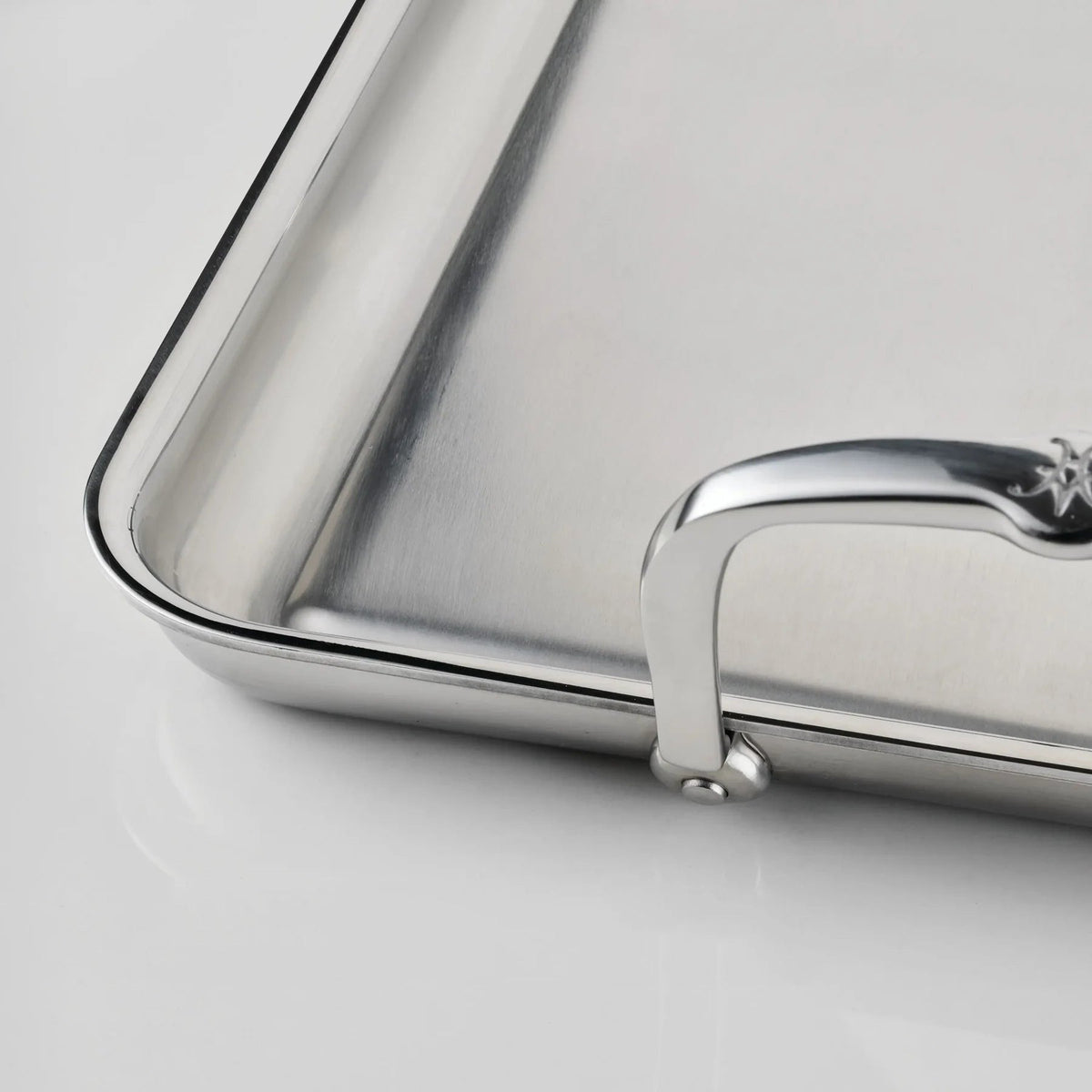 Hestan Tri-Ply Double Burner Griddle, 21" x 13"