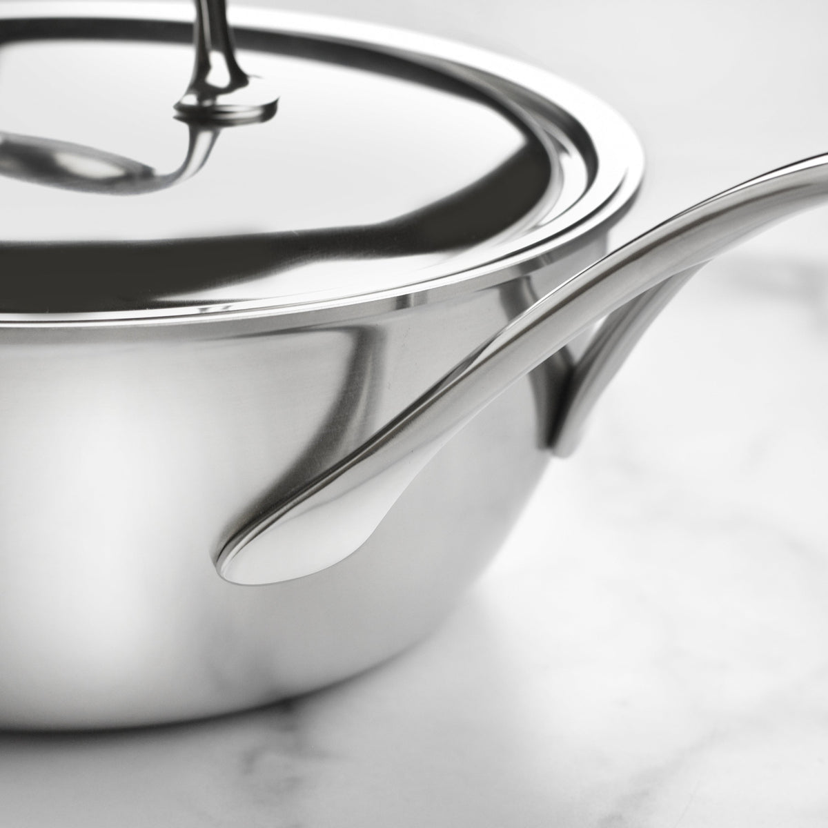 Demeyere Atlantis 2.1-quart Stainless Steel Saucier
