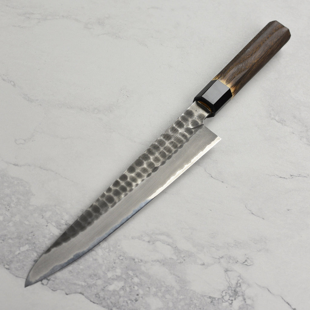 Hinoura Shirogami #2 Kurouchi Tsuchime 9.4" Sujihiki