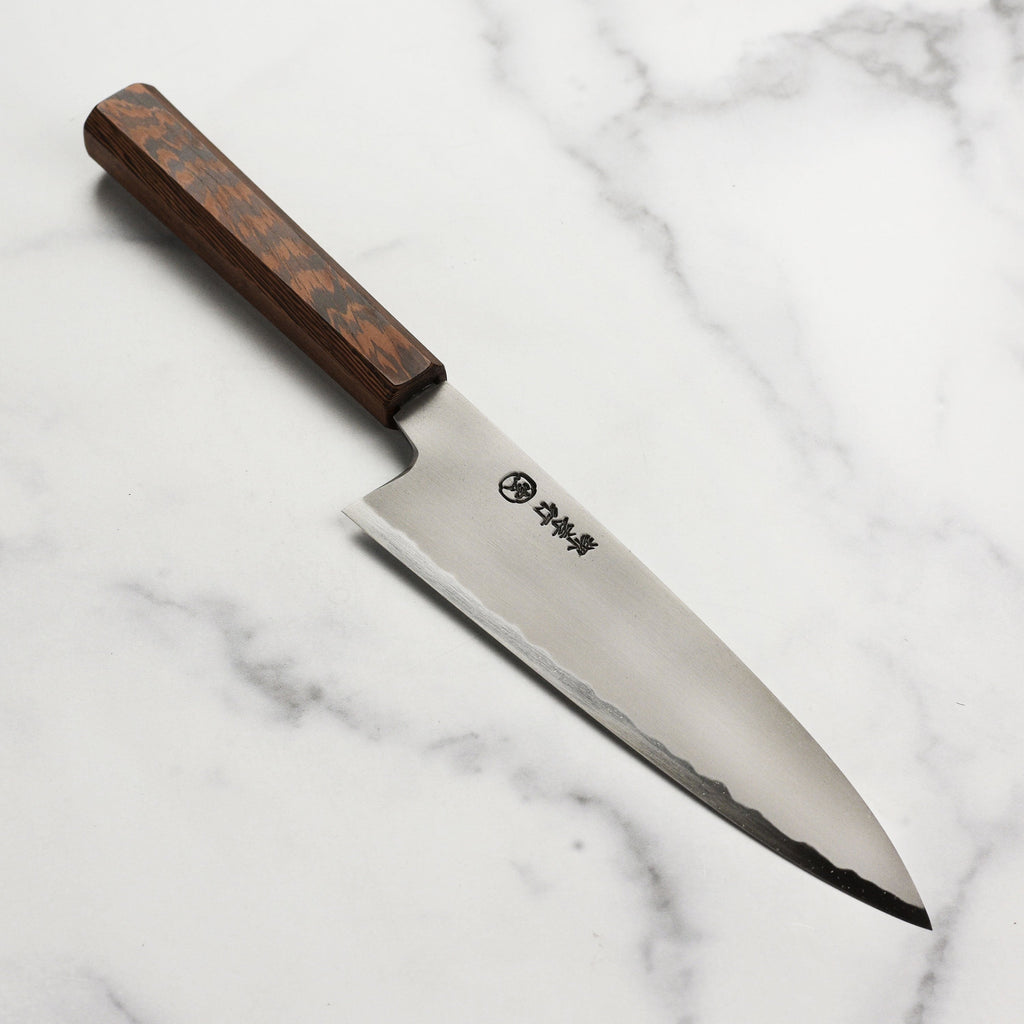 Takayuki Sanpou Hand-Forged Shirogami 8.25" Gyuto