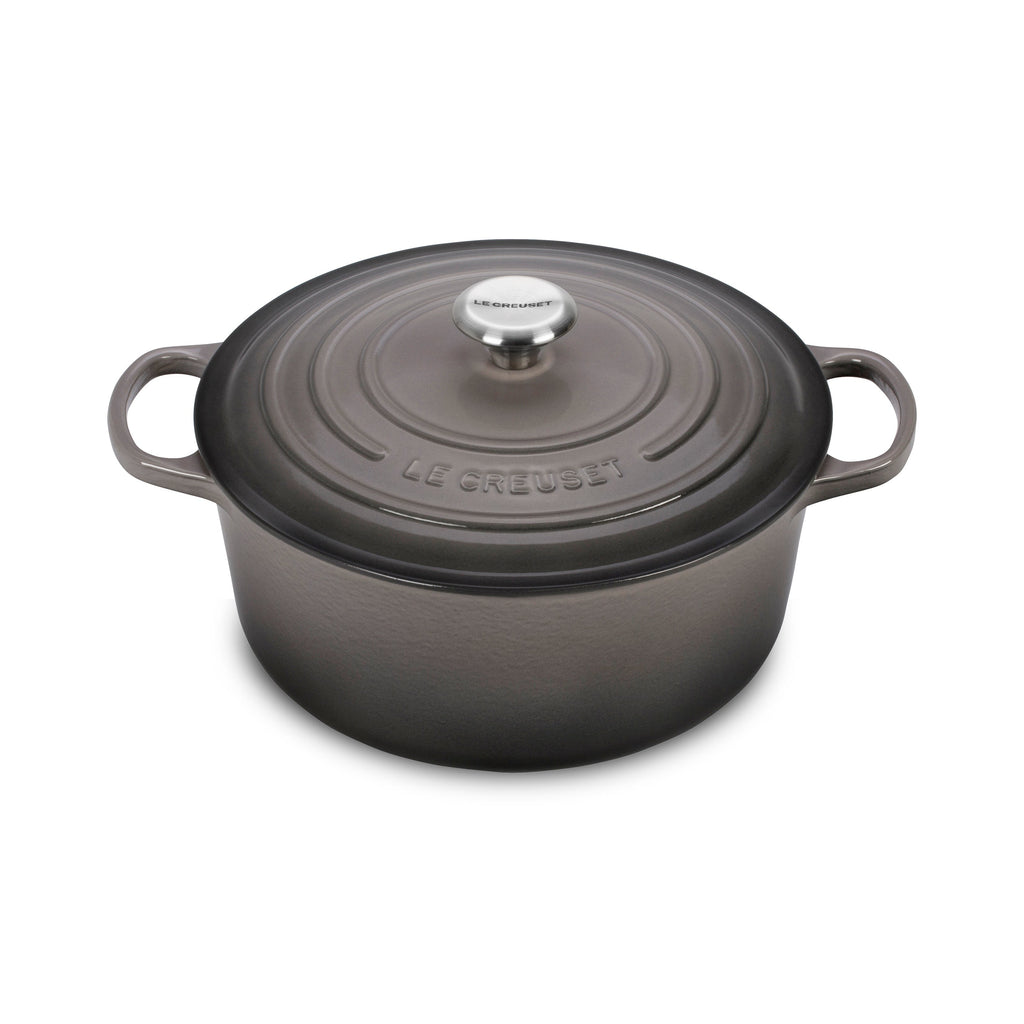 Le Creuset Signature Cast Iron 5.5-quart Oyster Round Dutch Oven