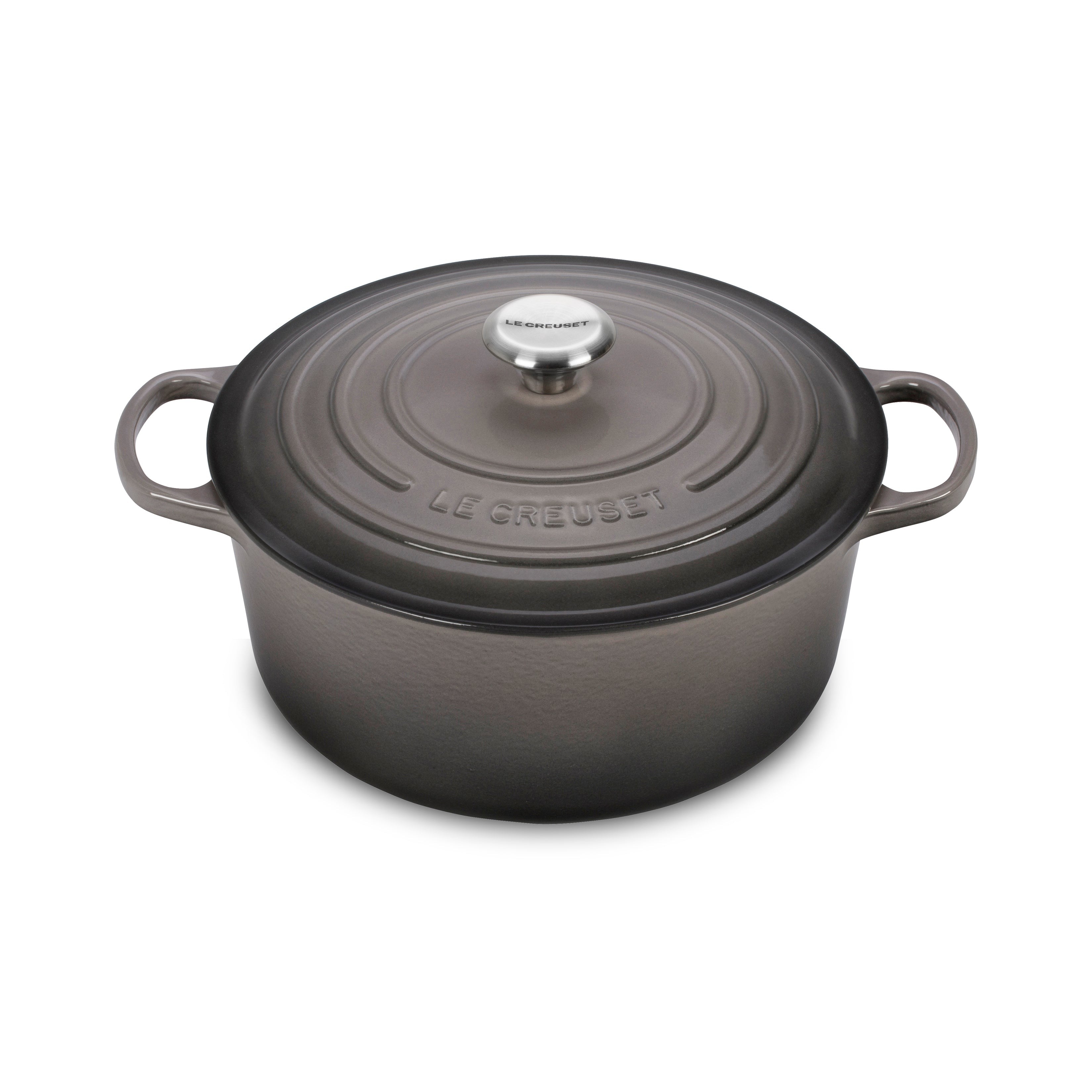 Le Creuset Signature Cast Iron 5.5-quart Oyster Round Dutch Oven