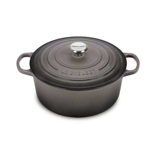 Le Creuset Signature Cast Iron 5.5-quart Oyster Round Dutch Oven