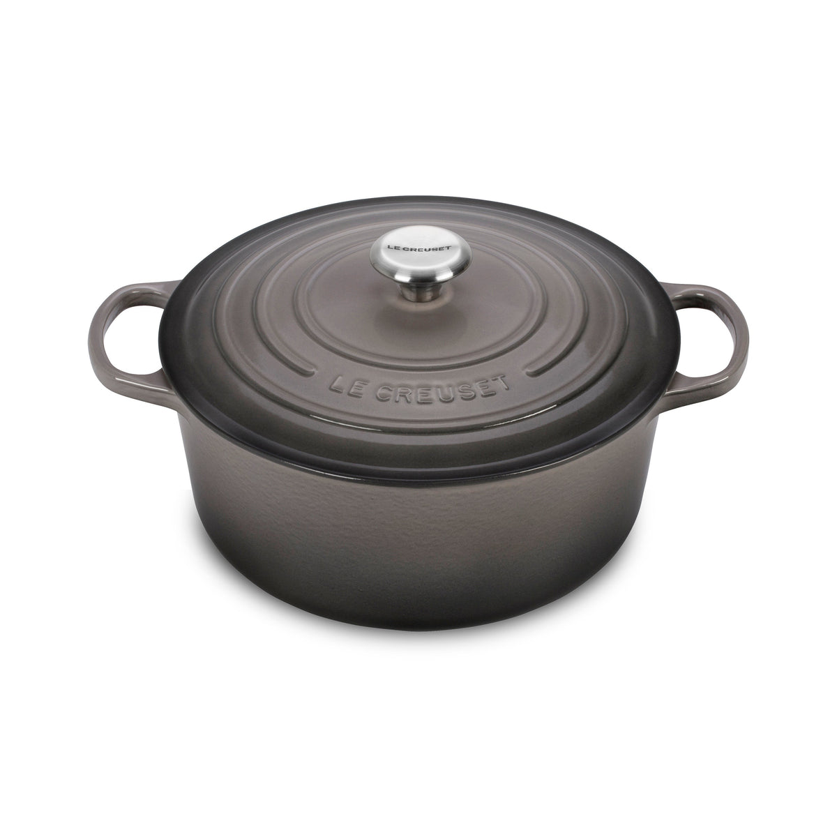 Le Creuset Signature Cast Iron 5.5-quart Oyster Round Dutch Oven