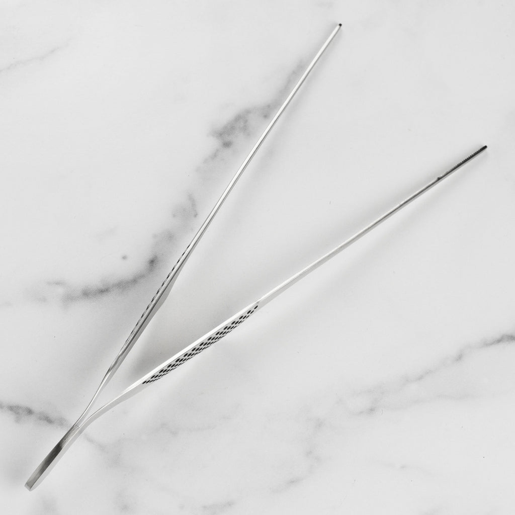 Global 11.5" Chef's Precision Plating Tweezers/Tongs