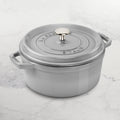 Staub 7-quart Graphite Gray Round Dutch Oven