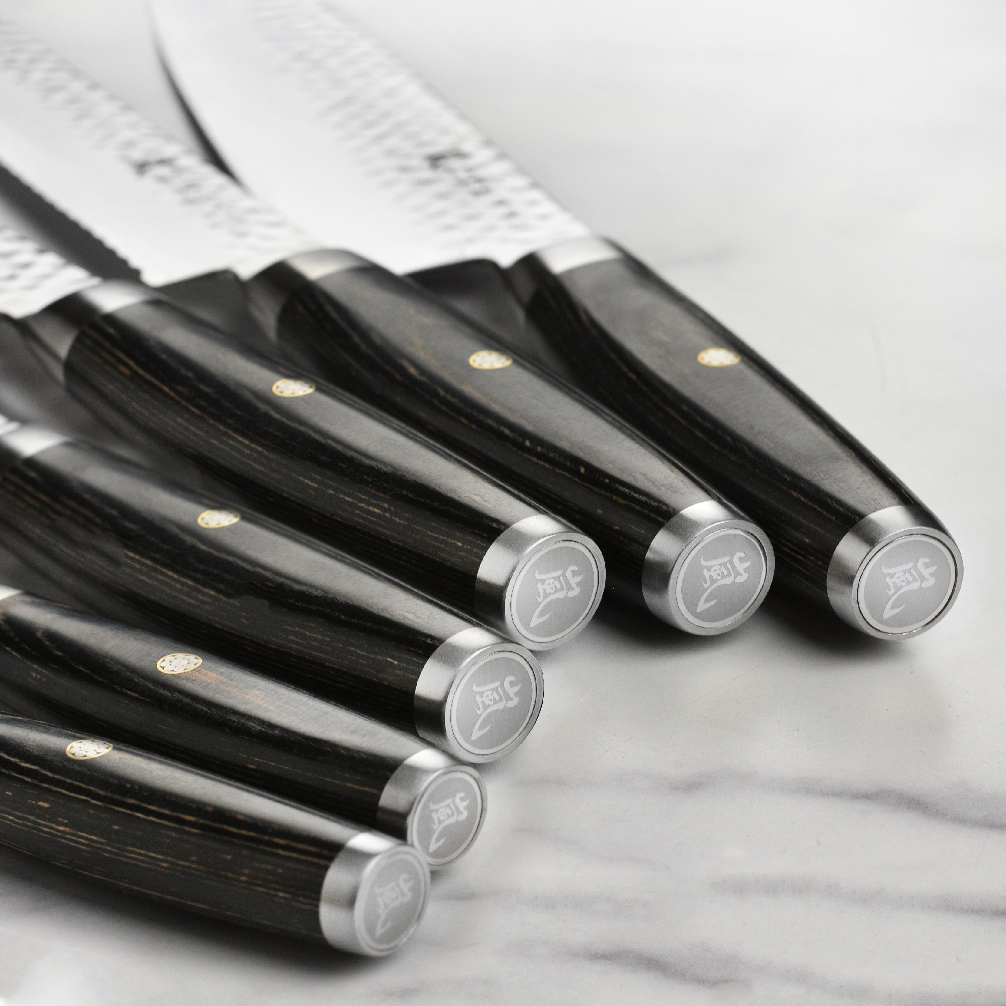 Yaxell Ketu SG2 15 Piece Gray Ash Knife Block Set