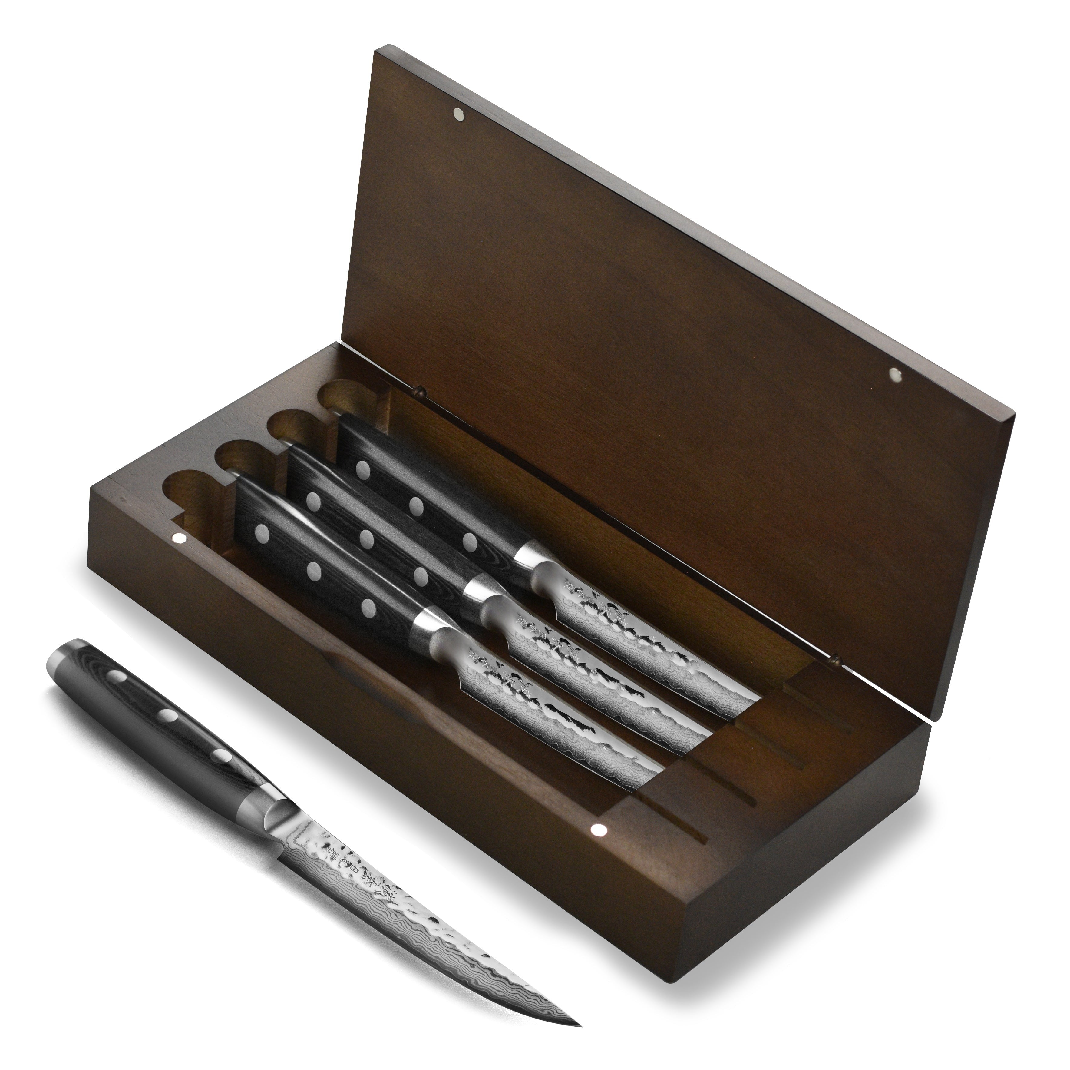 Enso HD 4 Piece Steak Knife Set with Case