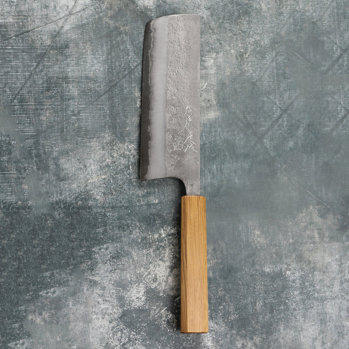 Matsubara Aogami #2 Nashiji Stainless Clad 6.5" Nakiri