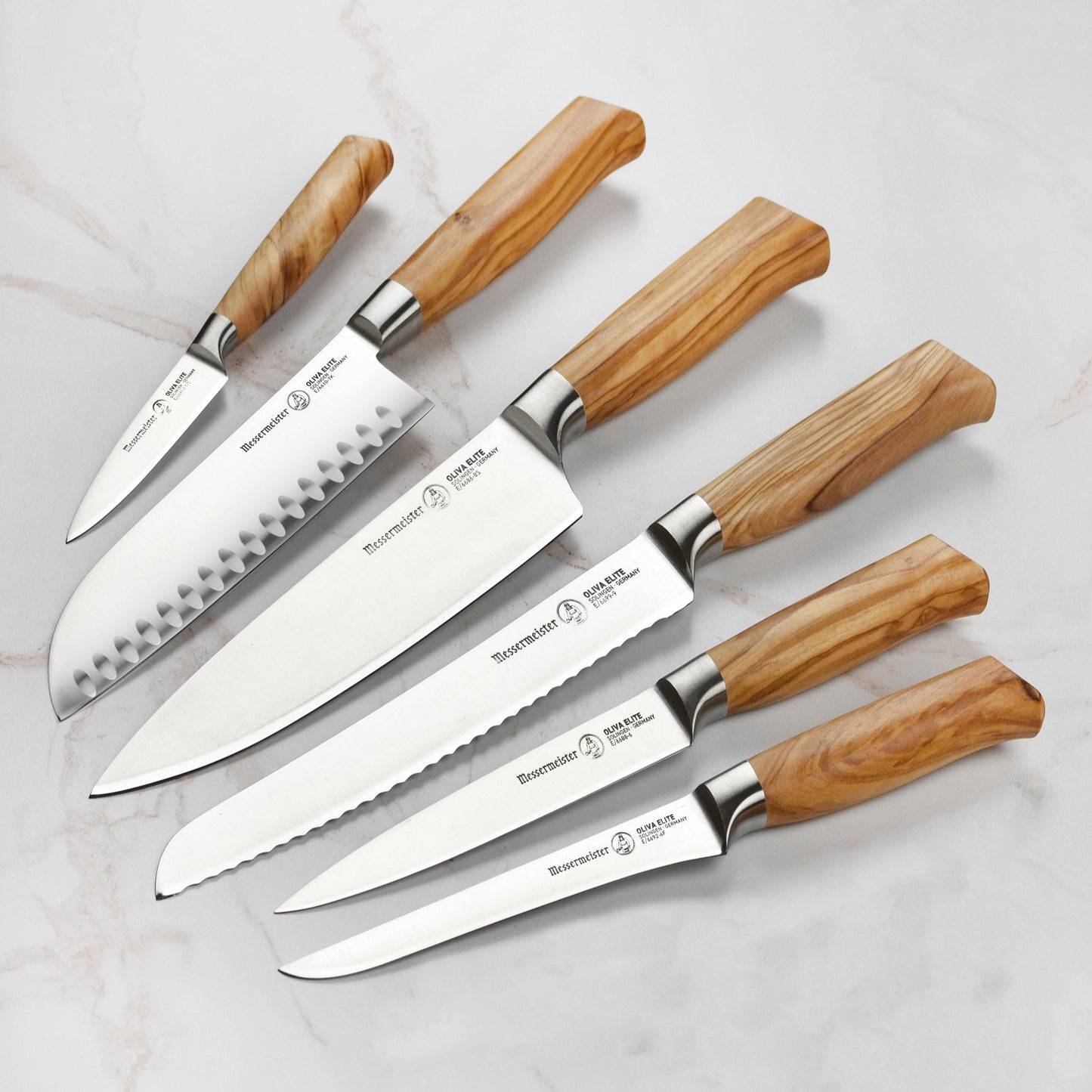Messermeister Oliva Elite 11 Piece Magnetic Knife Block Set