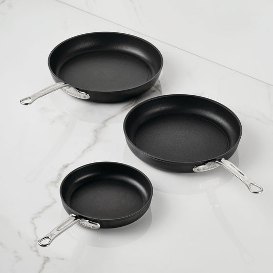 Hestan Titum Fusion 3 Piece Nonstick Skillet Set
