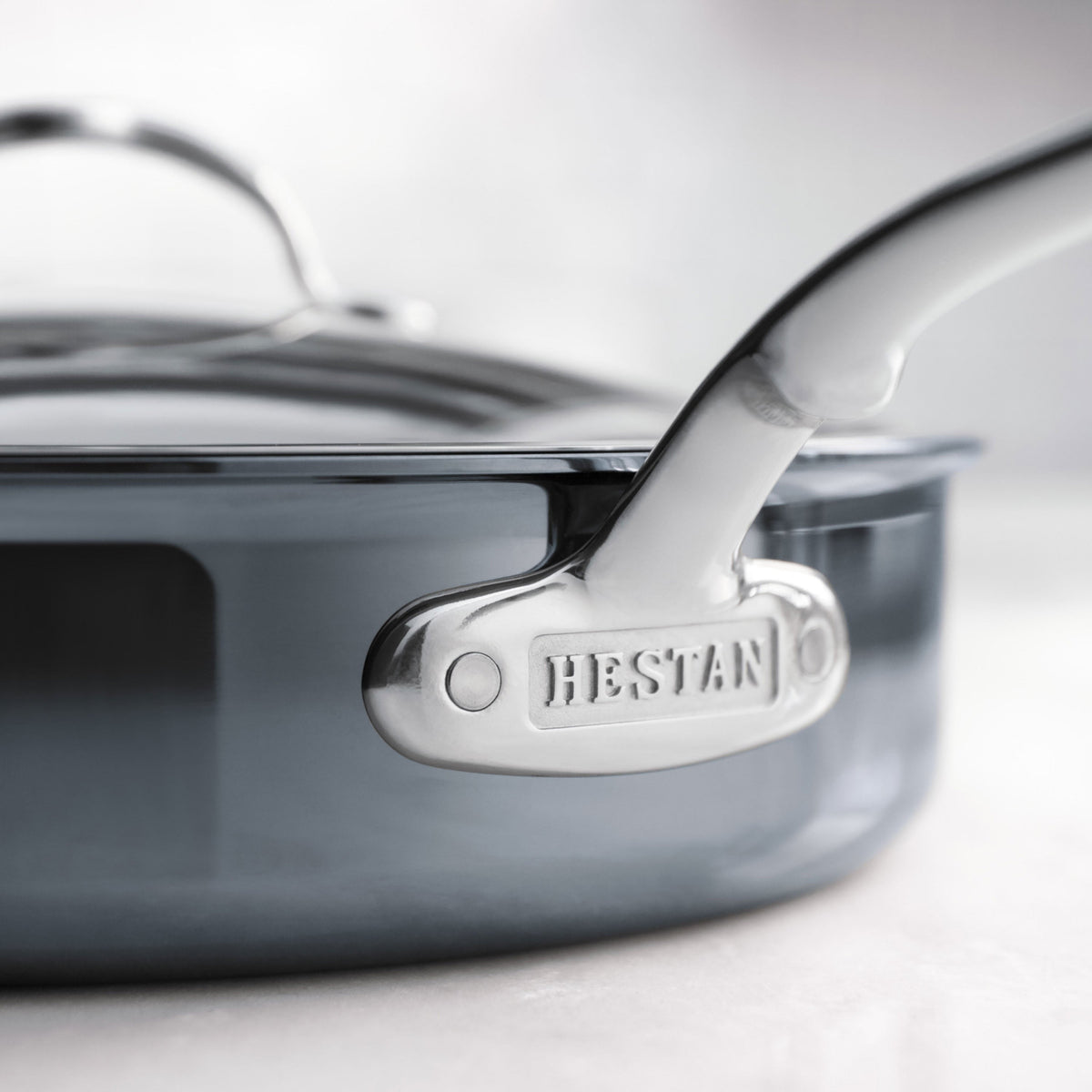 Hestan NanoBond 3.5-quart Titanium Stainless Steel Saute Pan