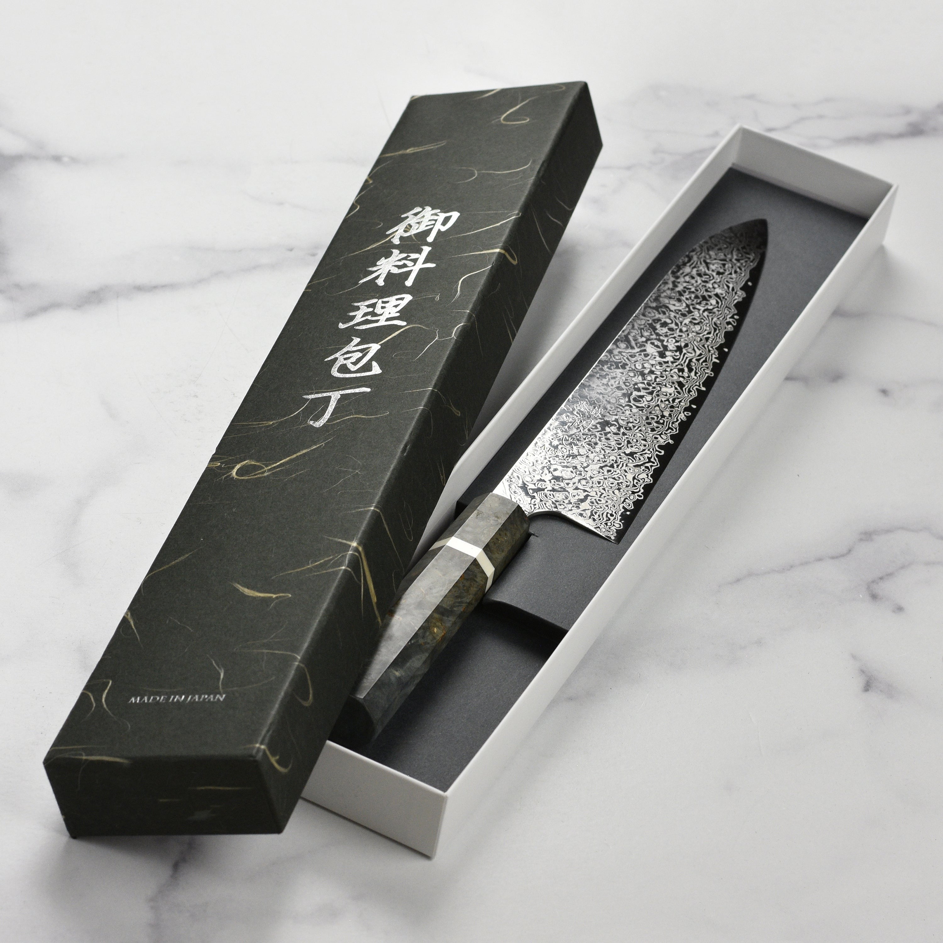 Hatsukokoro x Yauji Ginga34 Damascus 9.4" Gyuto
