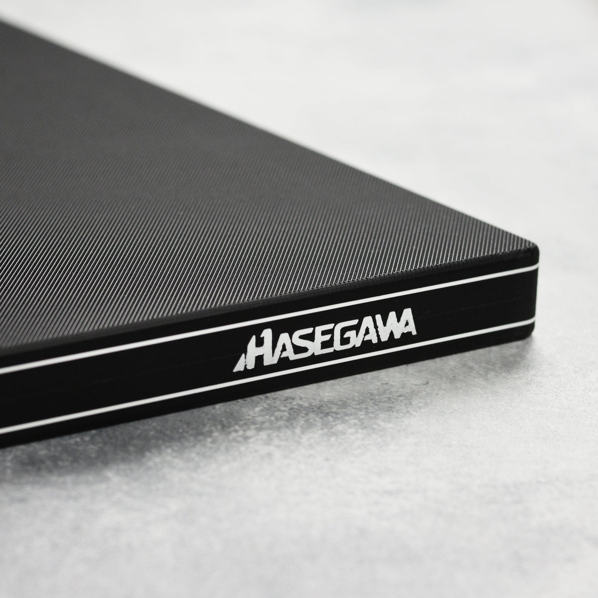 Hasegawa Pro-PE Black Cutting Board, 15.4 x 10.2"