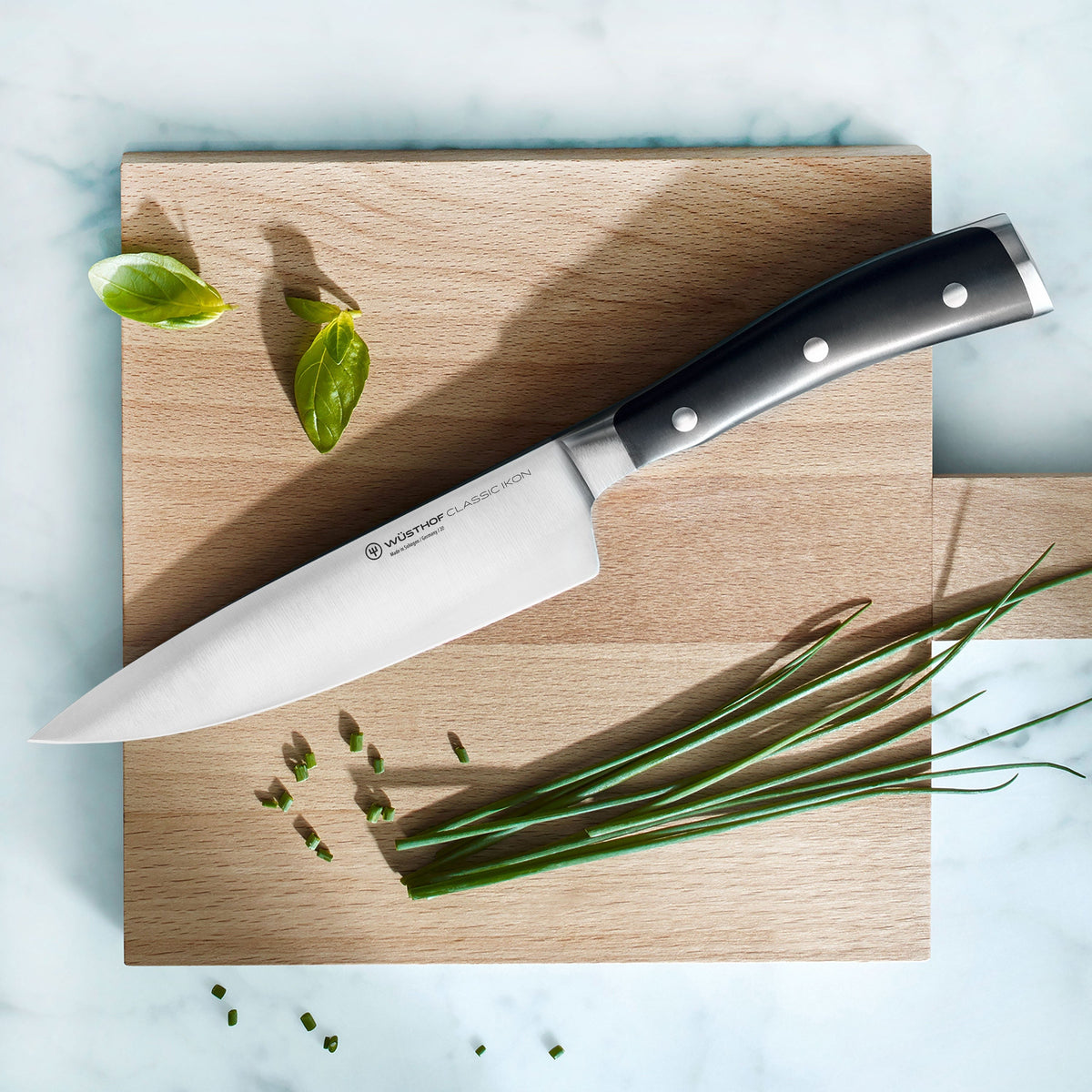 Wusthof Classic Ikon 7 Piece Acacia Knife Block Set