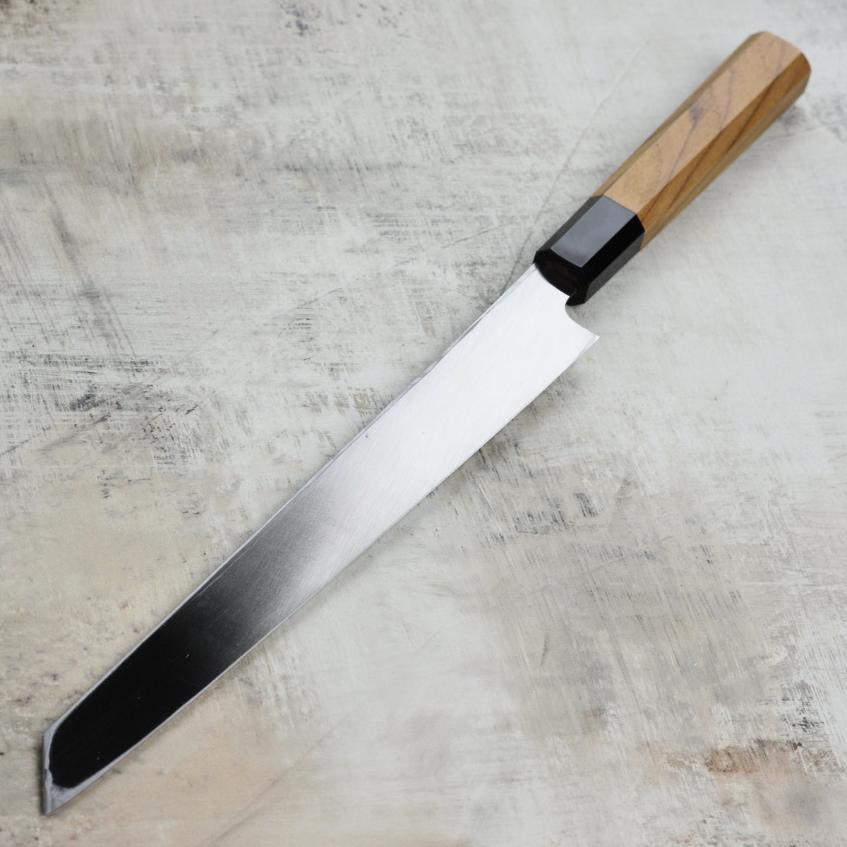 Hatsukokoro Shirasagi Aogami #2 Kurouchi Single-Bevel 10.6" Kiritsuke Yanagiba