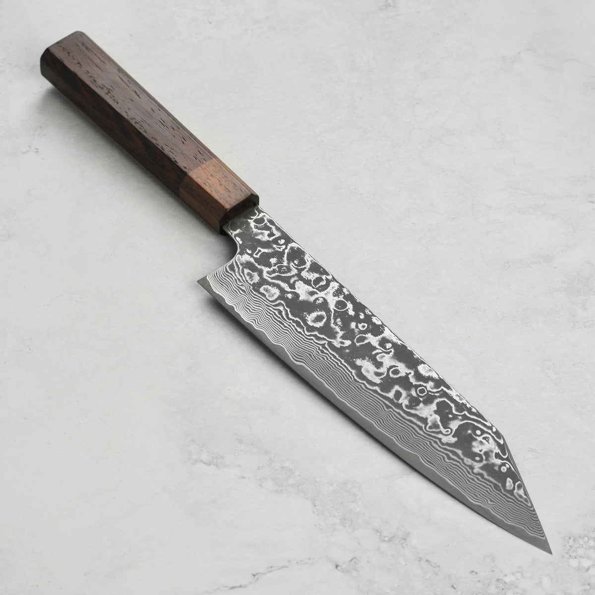 Hatono SG2 Kurozome Damascus 8.25" Kiritsuke Gyuto