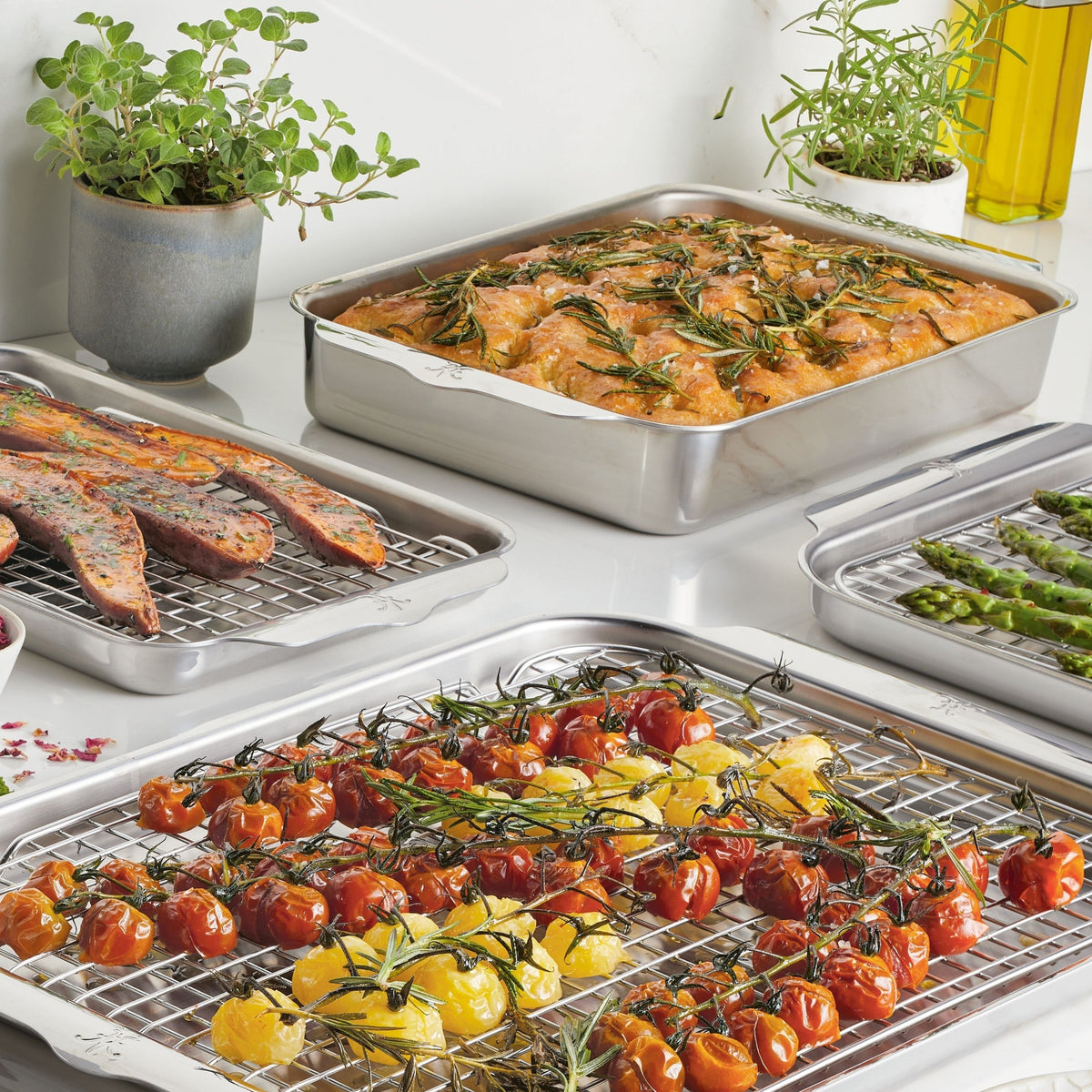 Hestan OvenBond Tri-Ply 5 Piece Bakeware Set