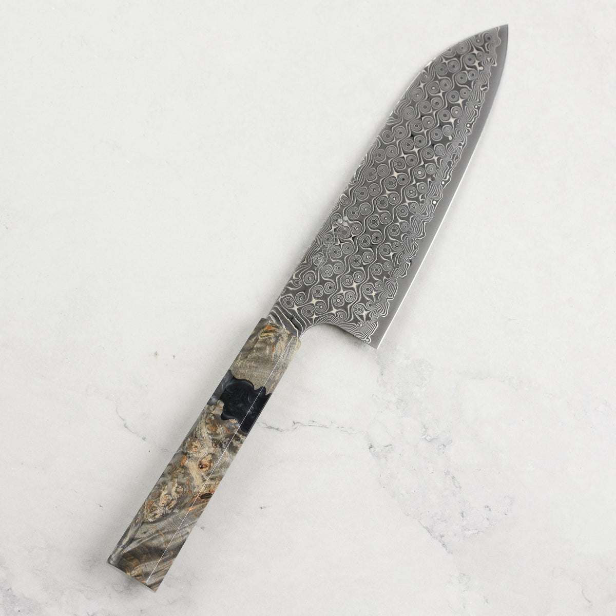 Nigara Anmon SG2 Damascus 7" Santoku