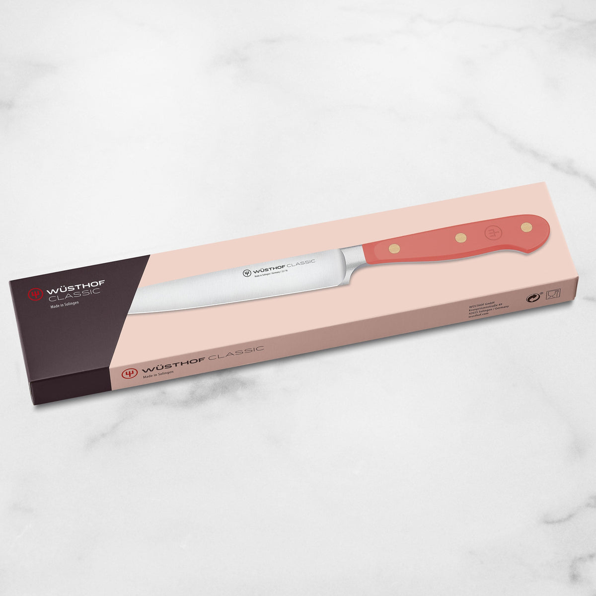 Wusthof Classic Coral Peach 6" Utility Knife