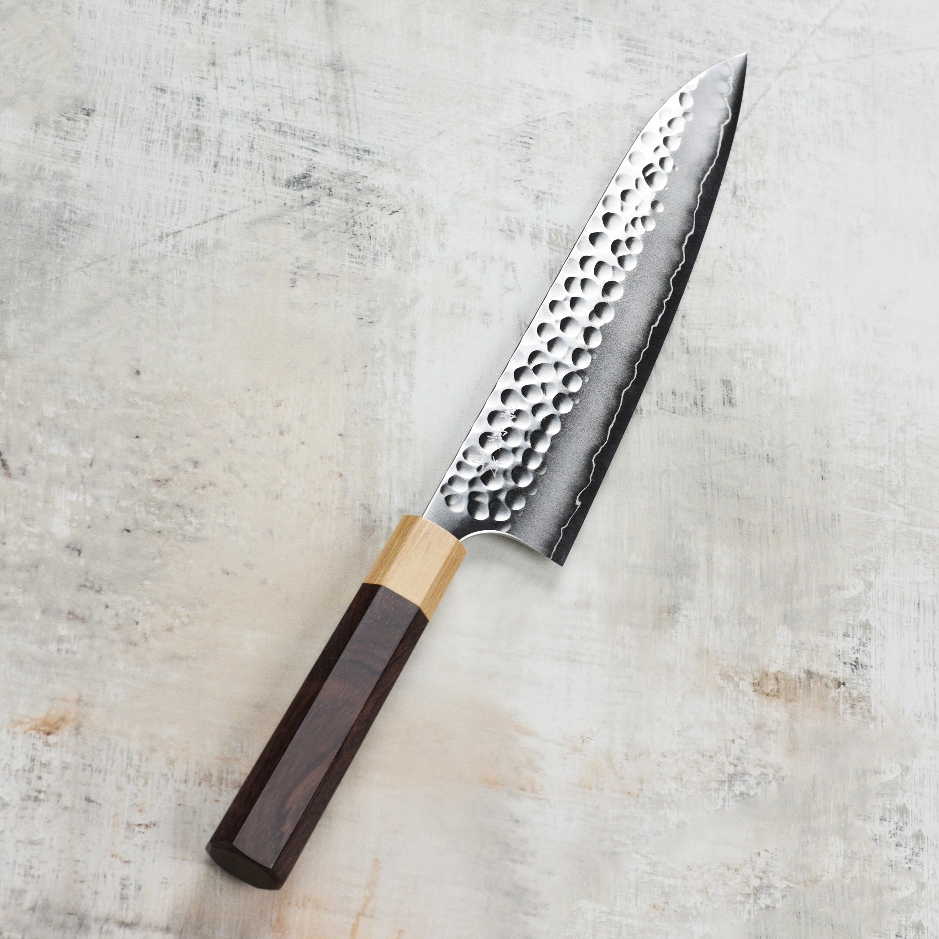 Yoshimi Kato Forged Ginsan Stainless Clad 8.25" Gyuto