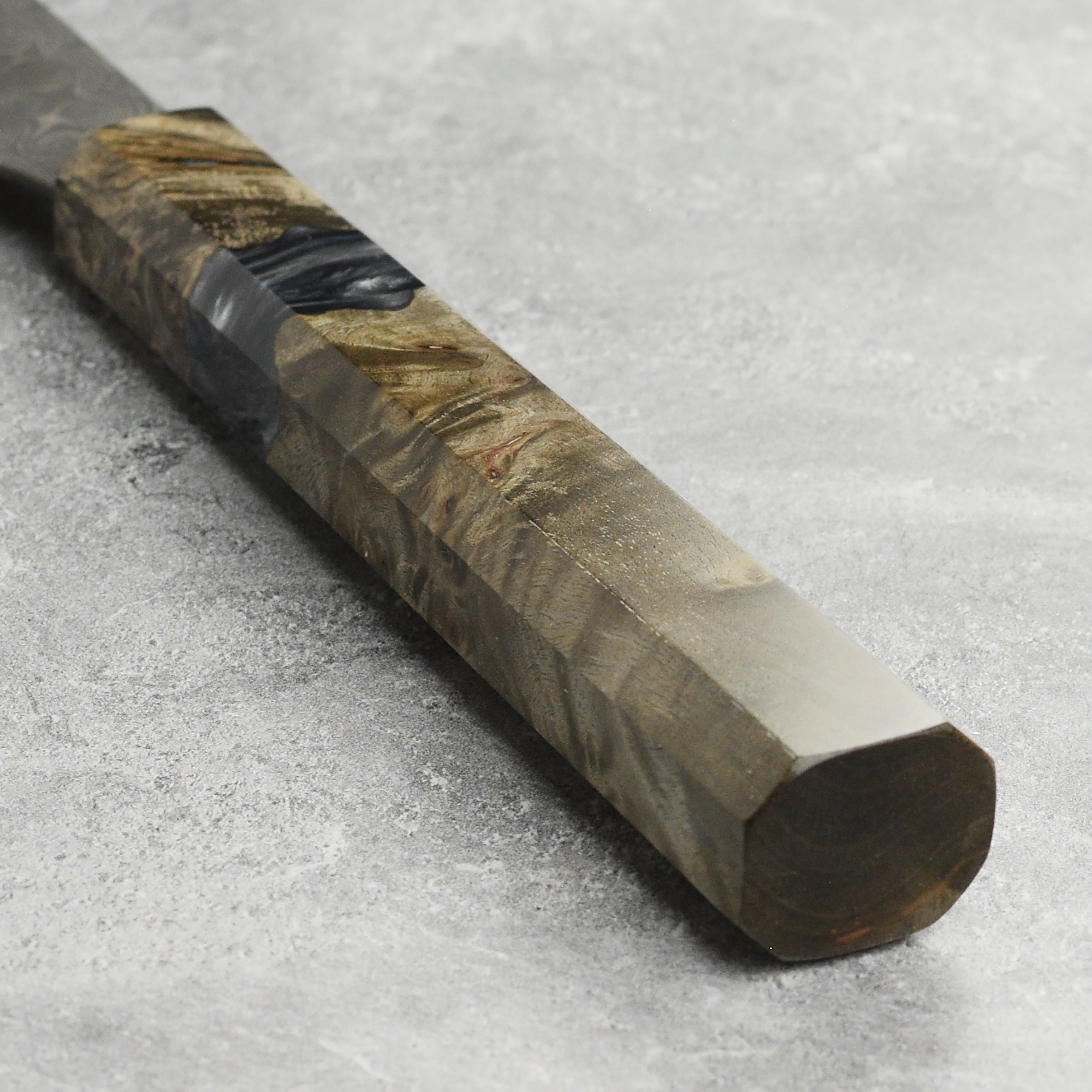 Nigara Anmon SG2 Damascus 10" Kiritsuke Sujihiki