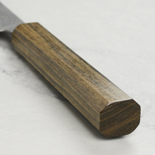 Hatsukokoro Hikari SLD Kurozome Damascus 6.3" Nakiri