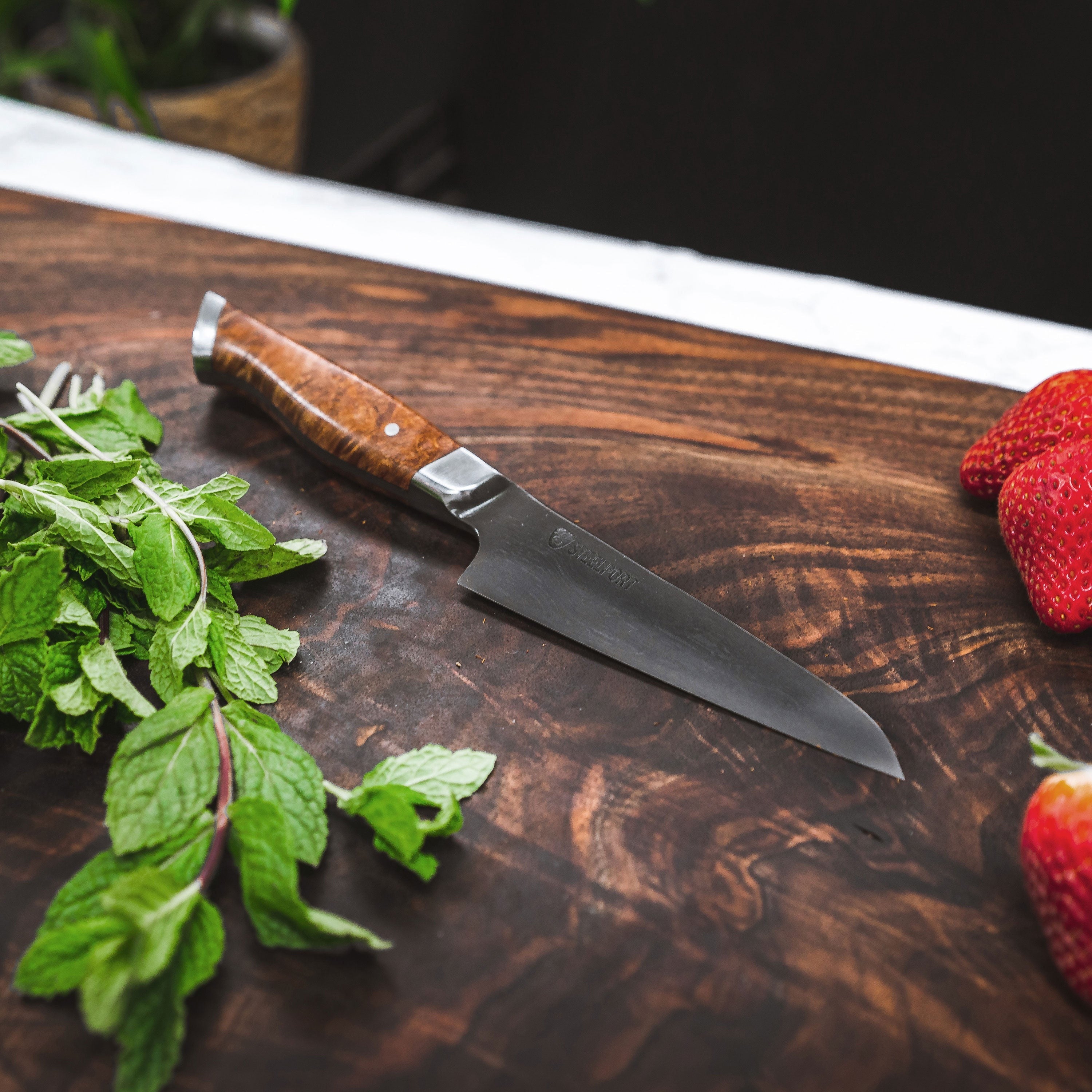 Steelport Carbon Steel 3 Piece Knife Set