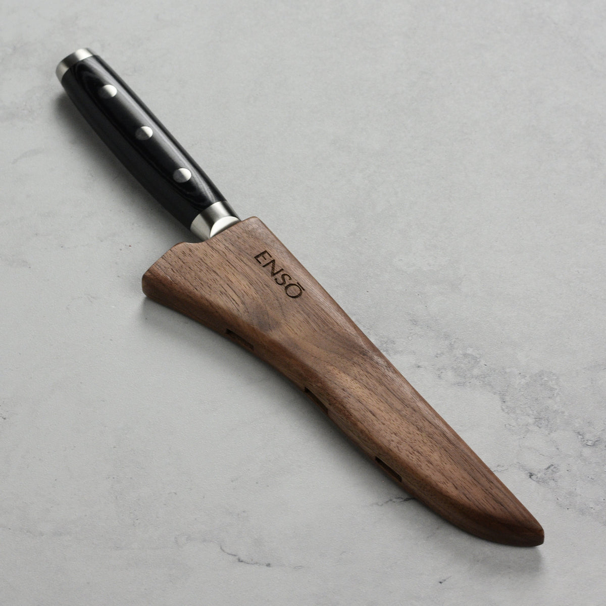 Enso Walnut Magnetic Sheath for 6" Straight Boning Knife