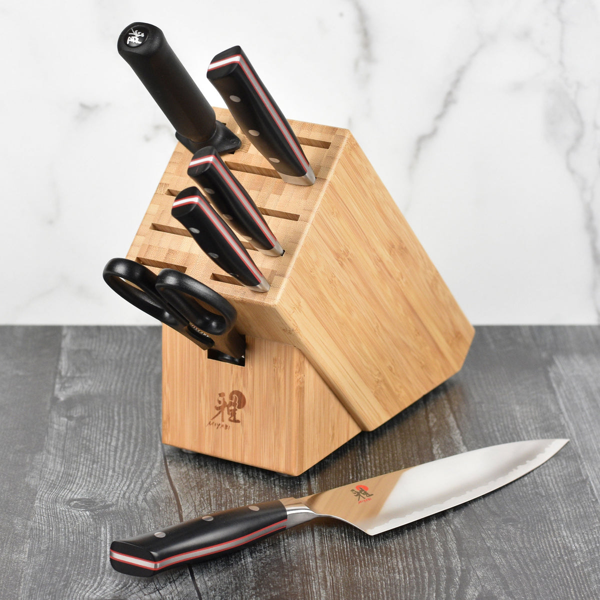 Miyabi Evolution 7 Piece Knife Block Set
