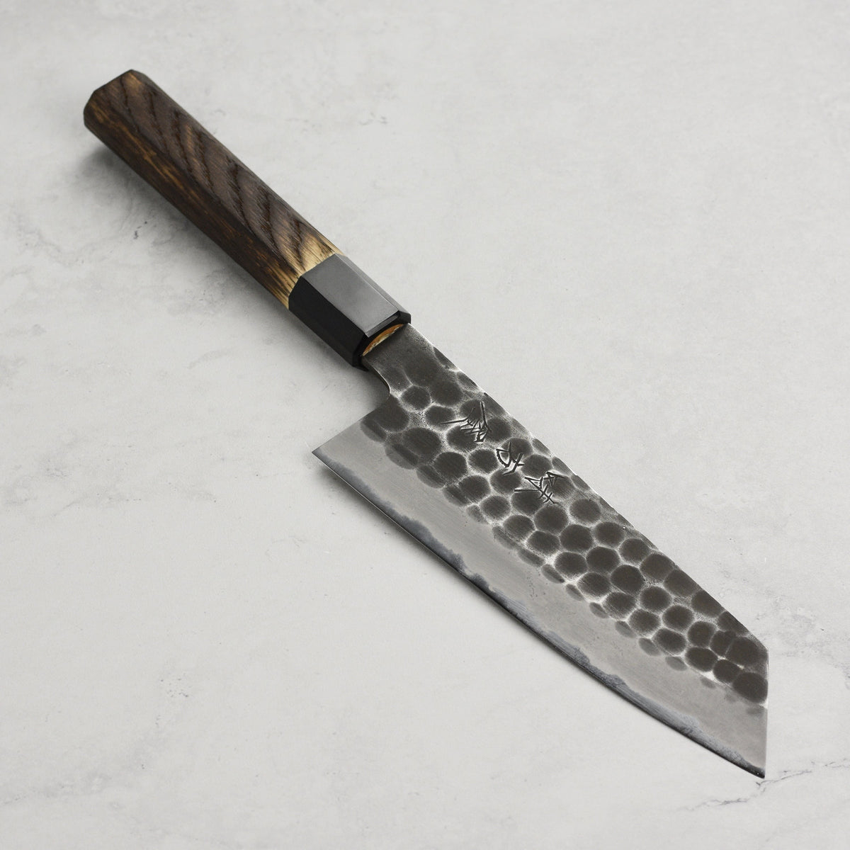 Hinoura Shirogami #2 Kurouchi Tsuchime 6.5" Bunka