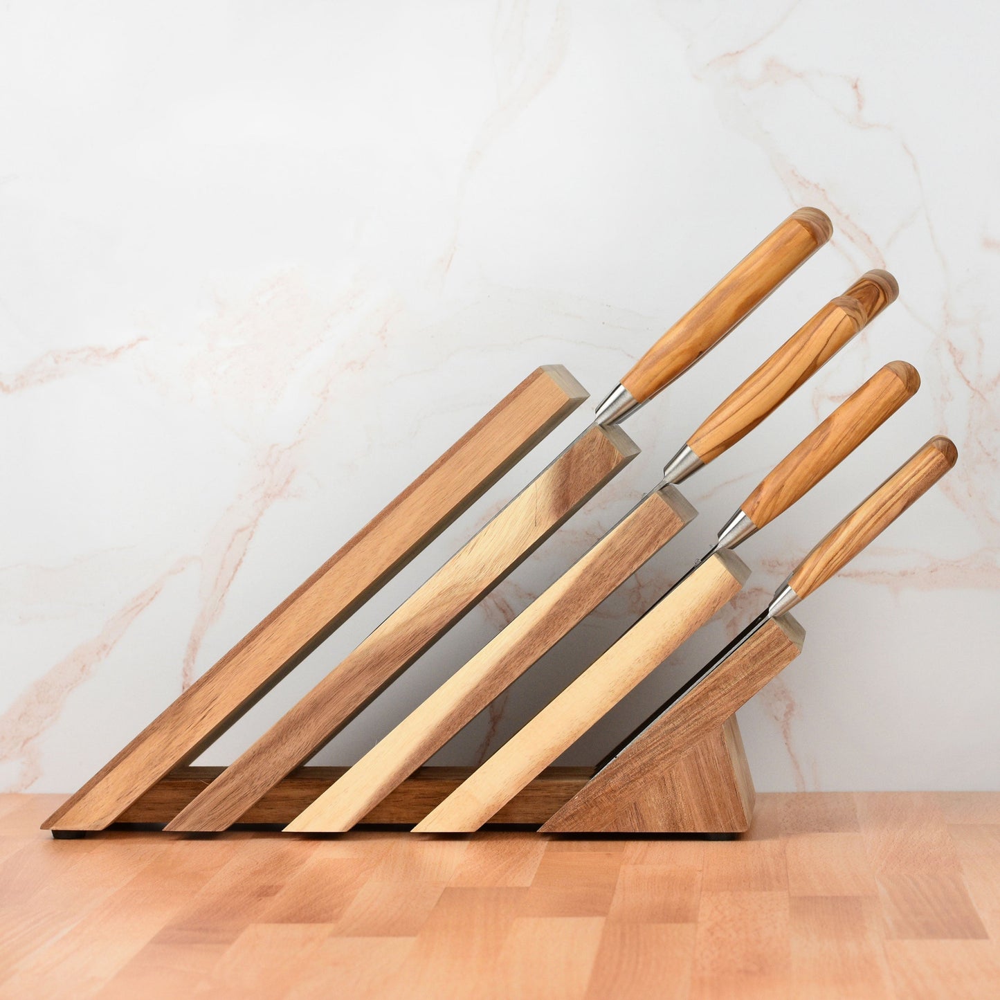 Messermeister Oliva Elite 11 Piece Magnetic Knife Block Set
