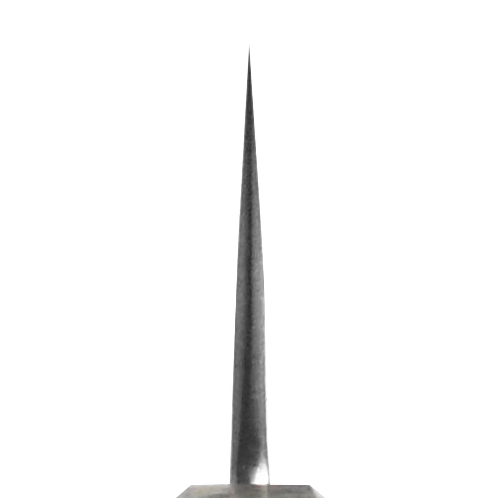 Yoshikane SKD Nashiji Stainless Clad 6.5" Santoku, Stabilized Birch