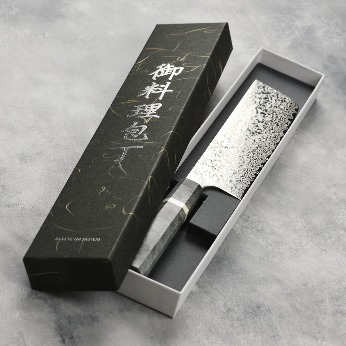 Hatsukokoro x Yauji Ginga34 Damascus 6.7" Nakiri