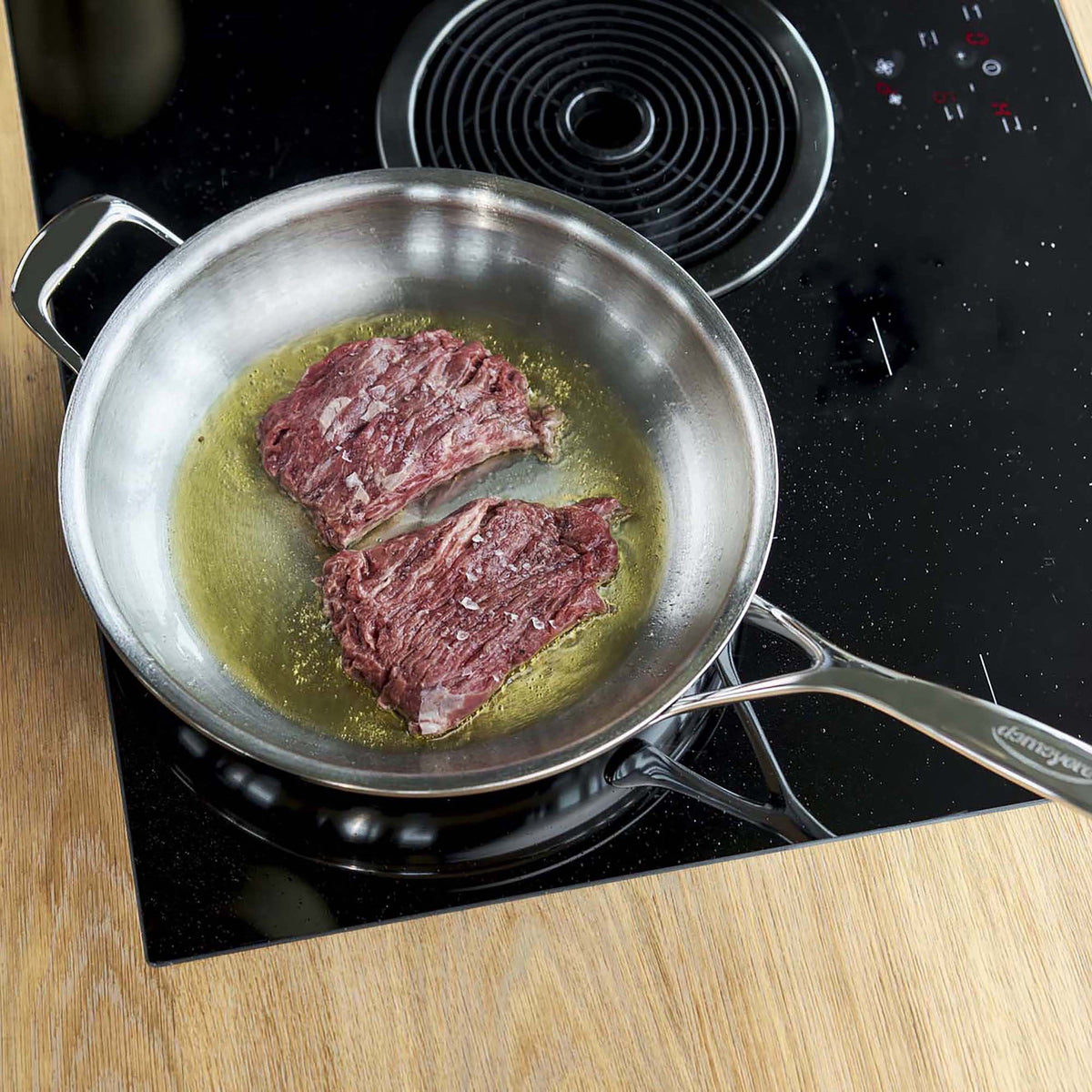 Demeyere Proline 12.6" Stainless Steel Fry Pan