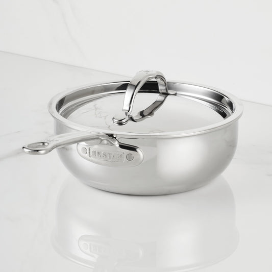 Hestan ProBond Luxe 2-quart Stainless Steel Saucier