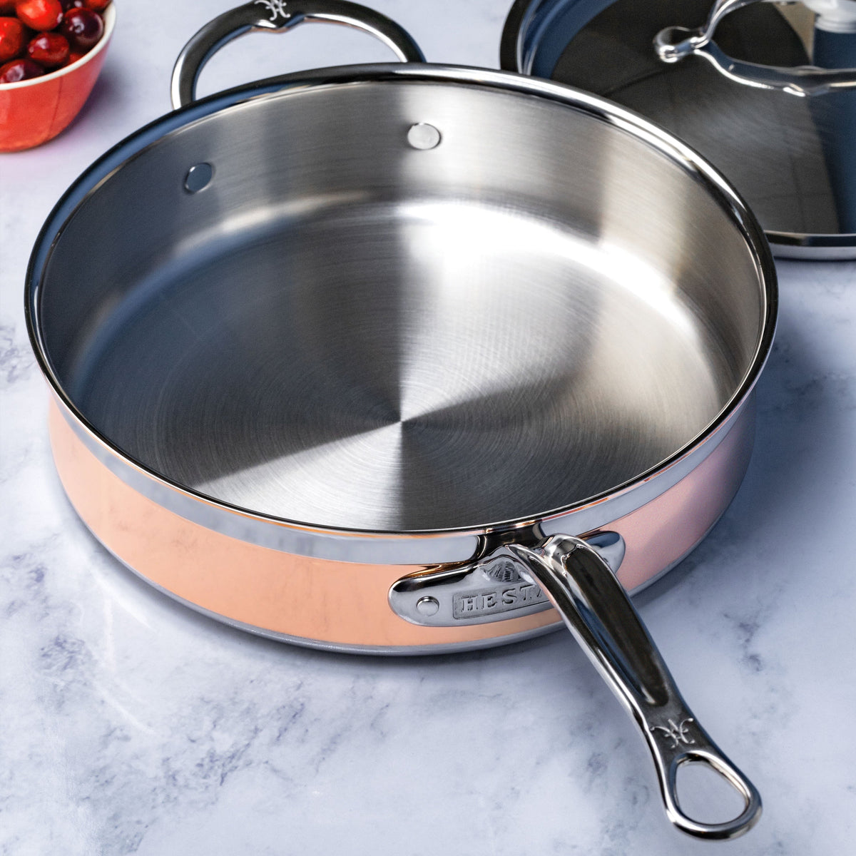 Hestan CopperBond 3.5-quart Induction Copper Saute Pan