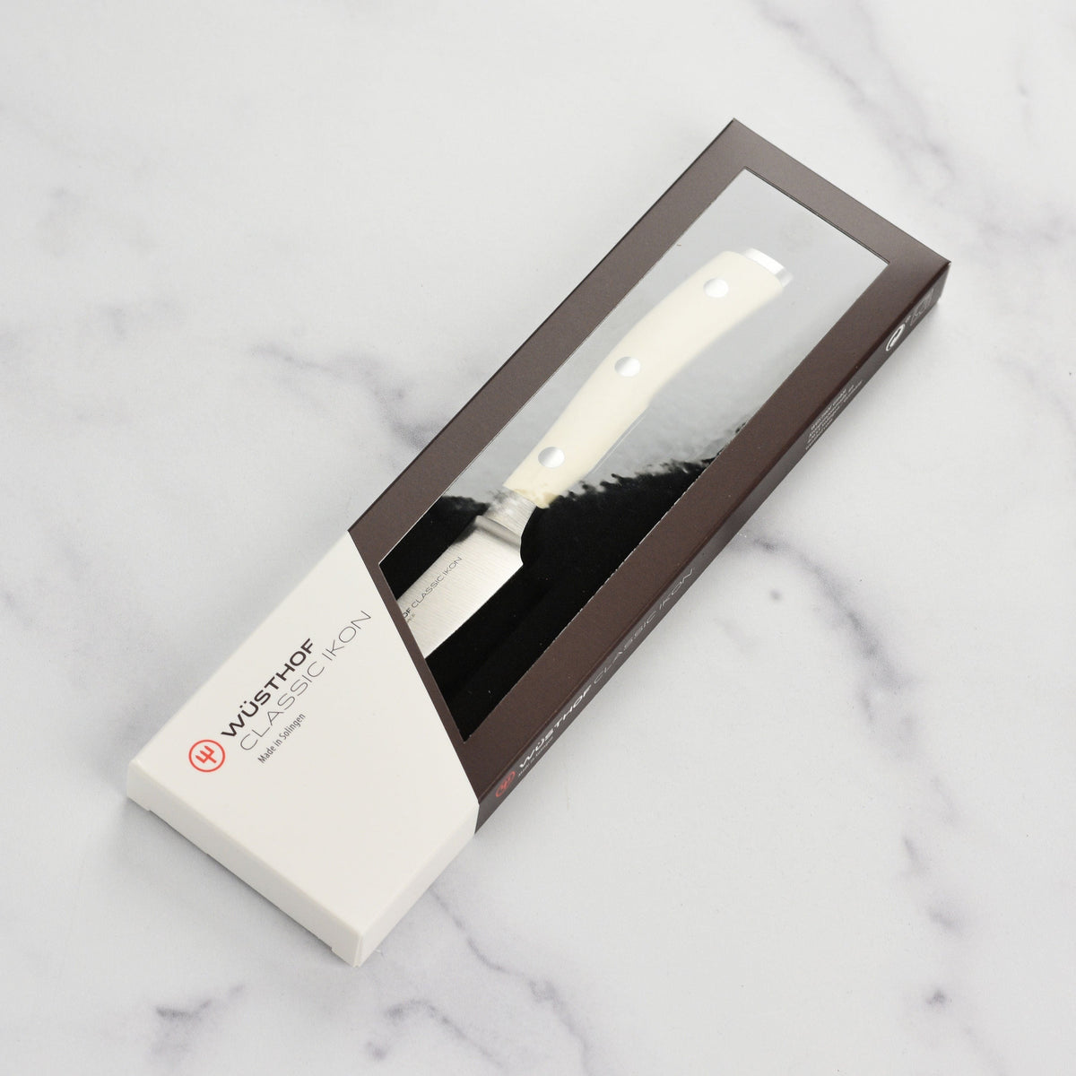 Wusthof Classic Ikon Creme 3" Flat Cut Paring Knife
