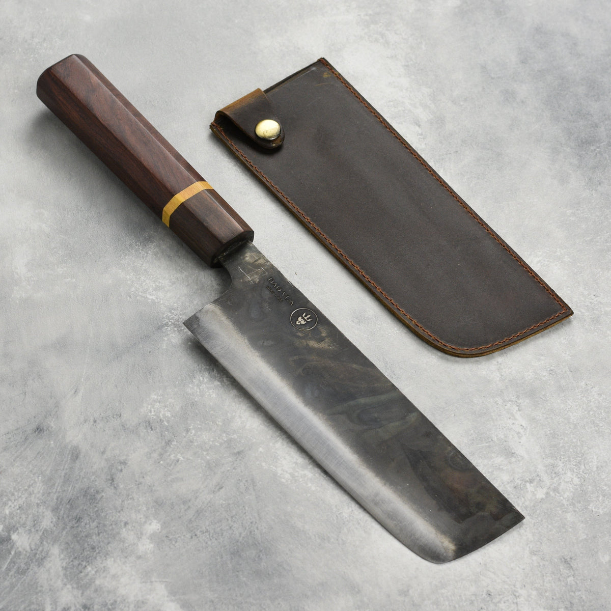 Dao Vua V3 Special Carbon Steel 6.5" Nakiri