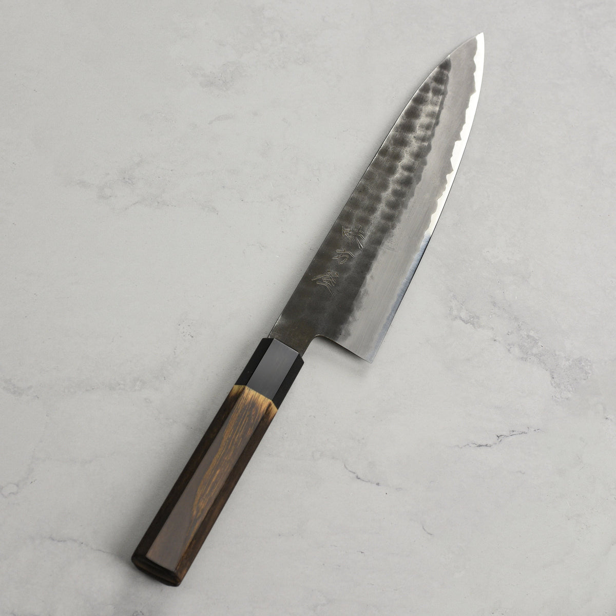 Hinoura Shirogami #2 Kurouchi Tsuchime 8.25" Gyuto