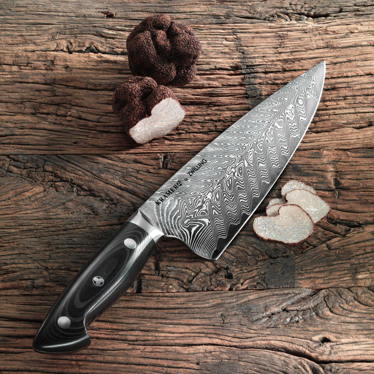 Kramer Stainless Damascus 8" Chef's Knife