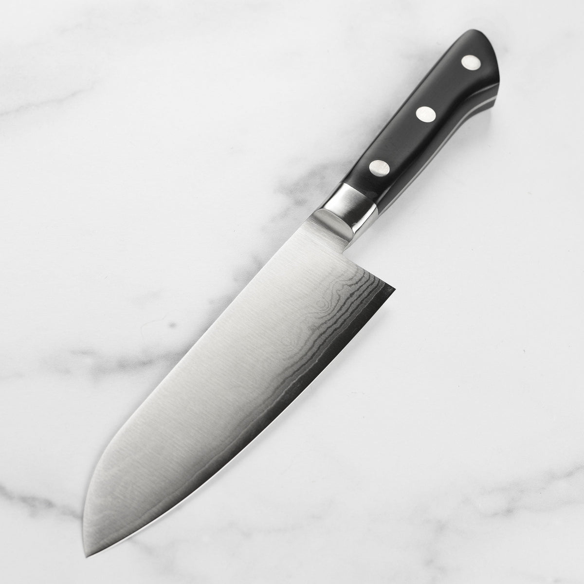 Tojiro Classic Damascus 7" Santoku Knife