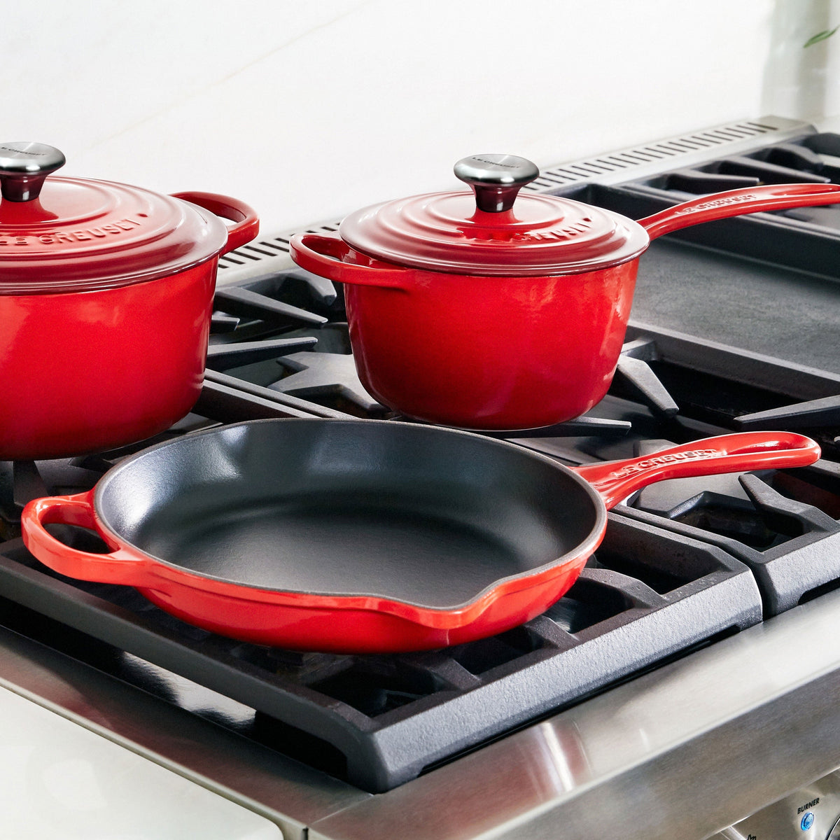 Le Creuset Signature Cast Iron 11.75" Cerise Skillet