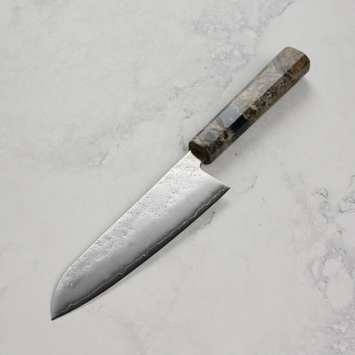 Hatsukokoro Ginrei Ginsan Nashiji 6.7" Santoku