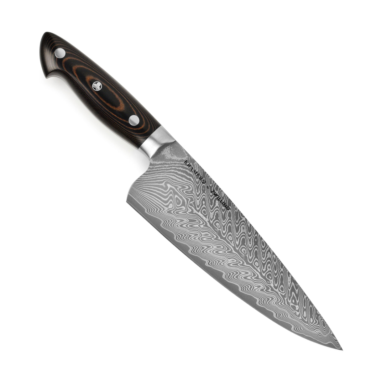 Kramer Stainless Damascus 8" Chef's Knife