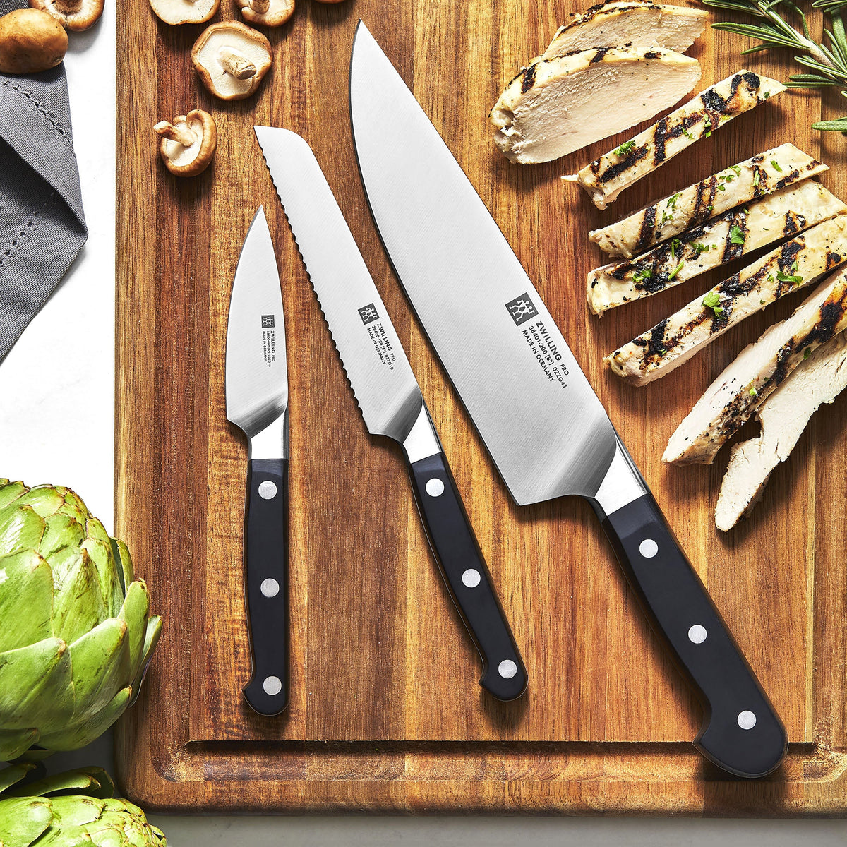 Zwilling Pro 5.5" Serrated Prep Knife