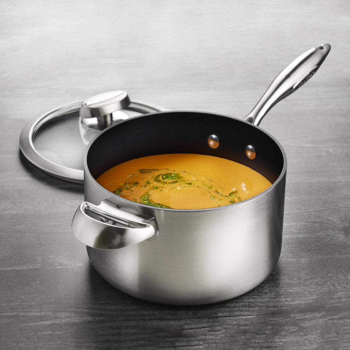 Scanpan CX+ 4-quart Stainless Steel Nonstick Saucepan