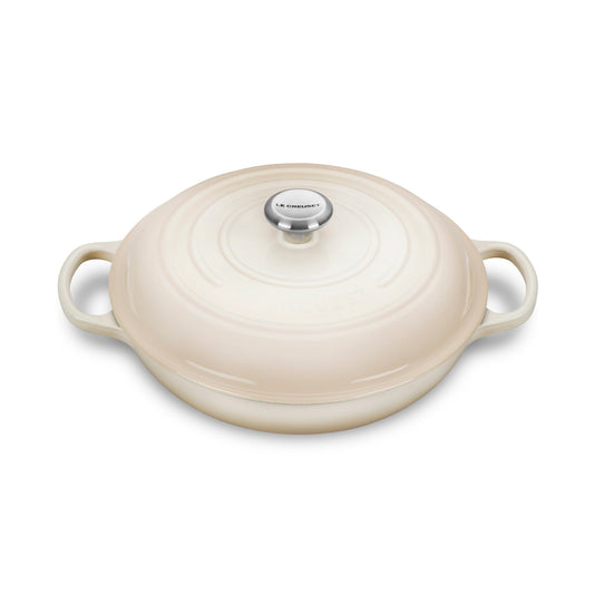 Le Creuset Signature Cast Iron 3.5-quart Meringue Braiser