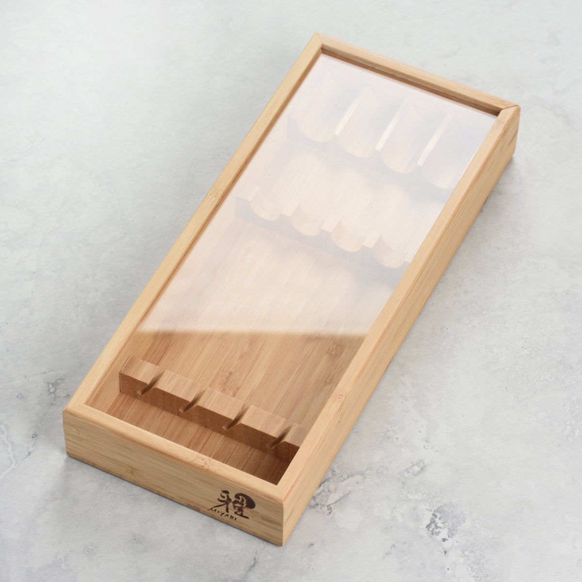 Miyabi Mizu SG2 4 Piece Steak Knife Set with Bamboo Case